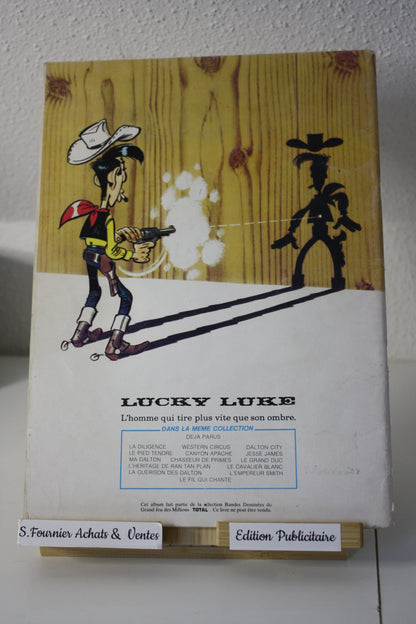 La guérison des dalton – Lucky Luke – Morris Goscinny - Dargaud - Publicitaire - 1983 -Total