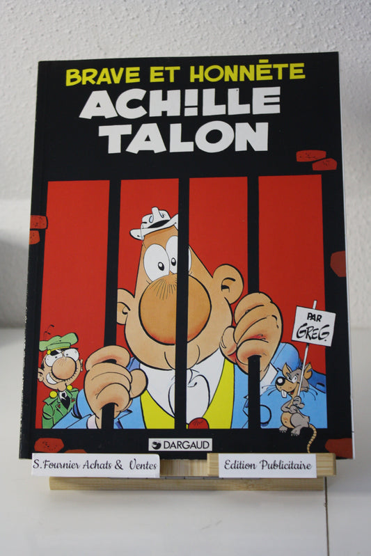 Brave et Honnête – Achille Talon – Greg - Dargaud - Publicitaire - 1998 -3M Systèmes Visuel