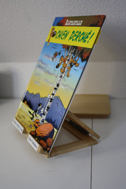 Chien perché – Rantanplan – Morris, Léonardino - Lucky Comics – Publicitaire – 2002 - BP France