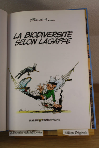 La biodiversité selon Lagaffe – Gaston Lagaffe - Franquin – Marsu Production – EO – 2010