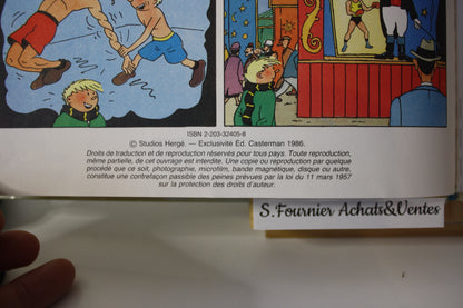 Chacun son tour – Quick & Flupke – Hergé - Casterman - EO - 1986