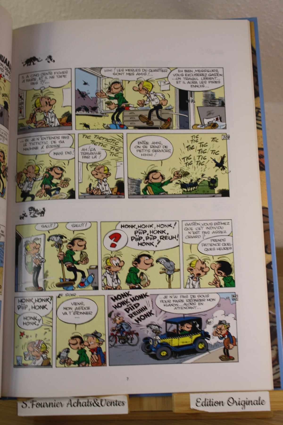 La biodiversité selon Lagaffe – Gaston Lagaffe - Franquin – Marsu Production – EO – 2010