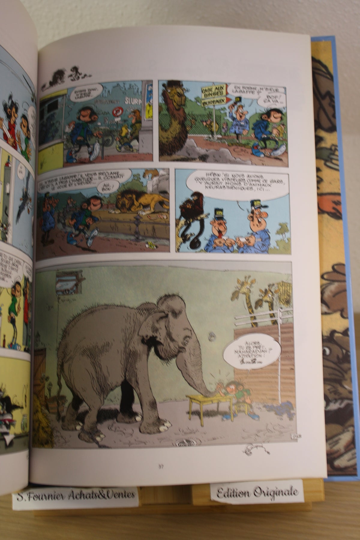 La biodiversité selon Lagaffe – Gaston Lagaffe - Franquin – Marsu Production – EO – 2010