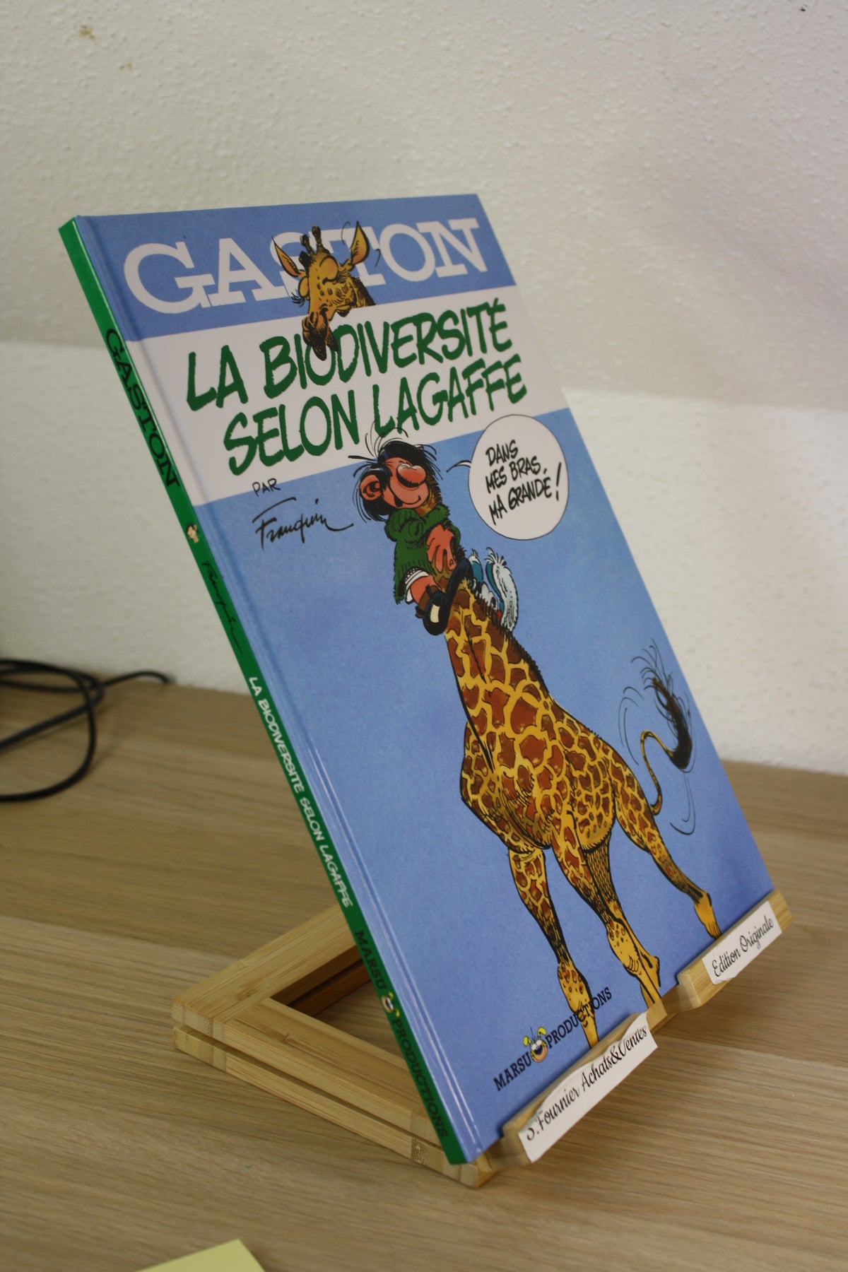 La biodiversité selon Lagaffe – Gaston Lagaffe - Franquin – Marsu Production – EO – 2010