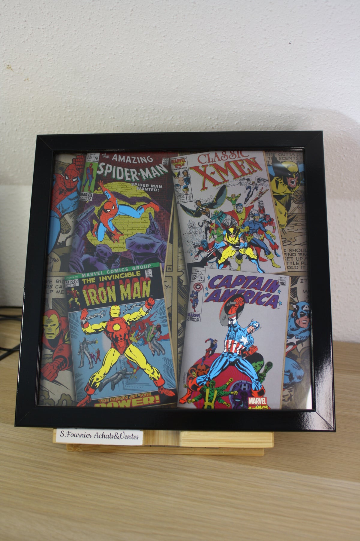 3 cadres effet 3D – Marvel –  – Marvel – Objet dérivé –
