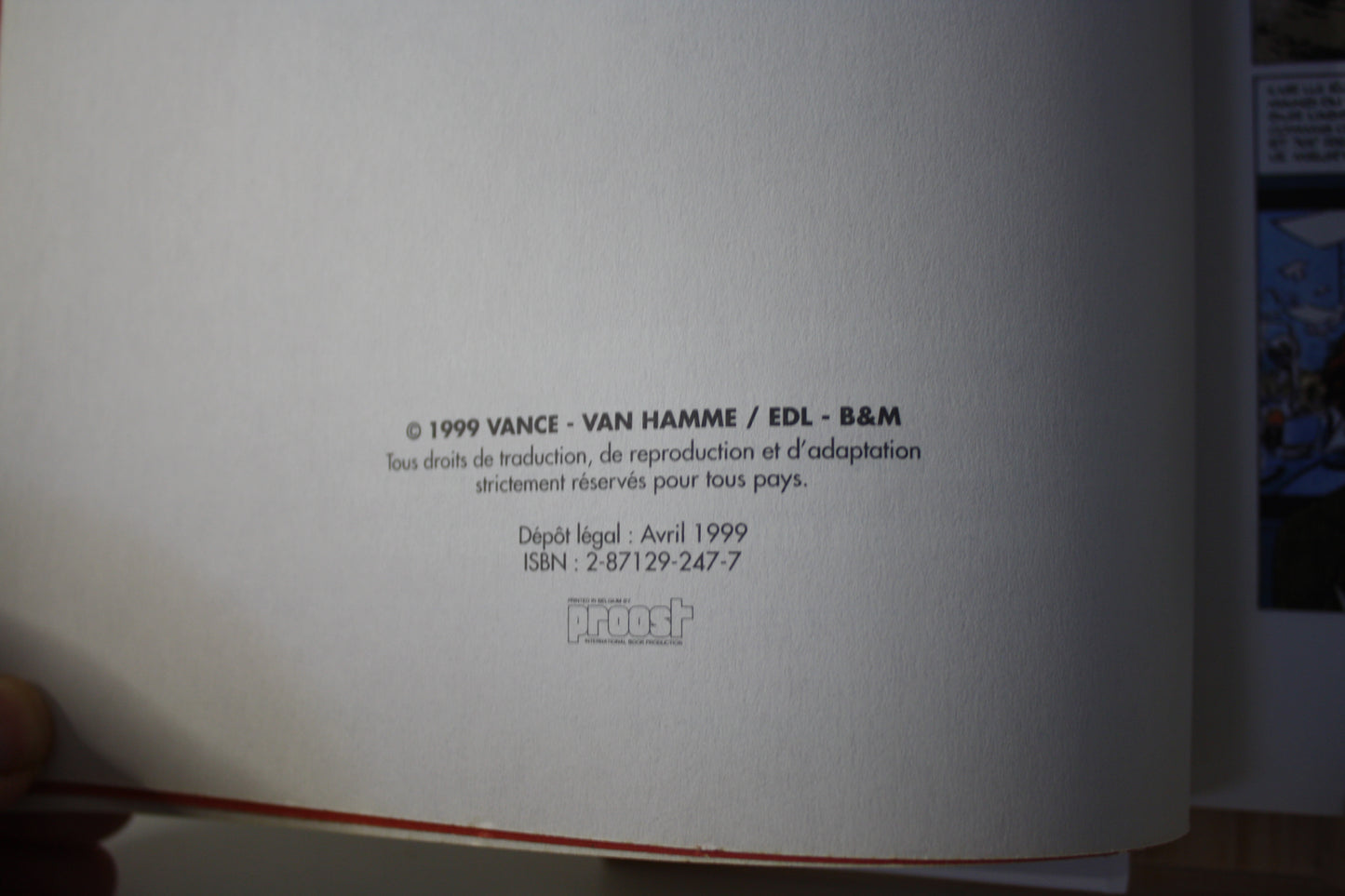Là où va l’indien – XIII - Vance et Van Hamme – Dargaud - Publicitaire - 1999 - Mac Donald