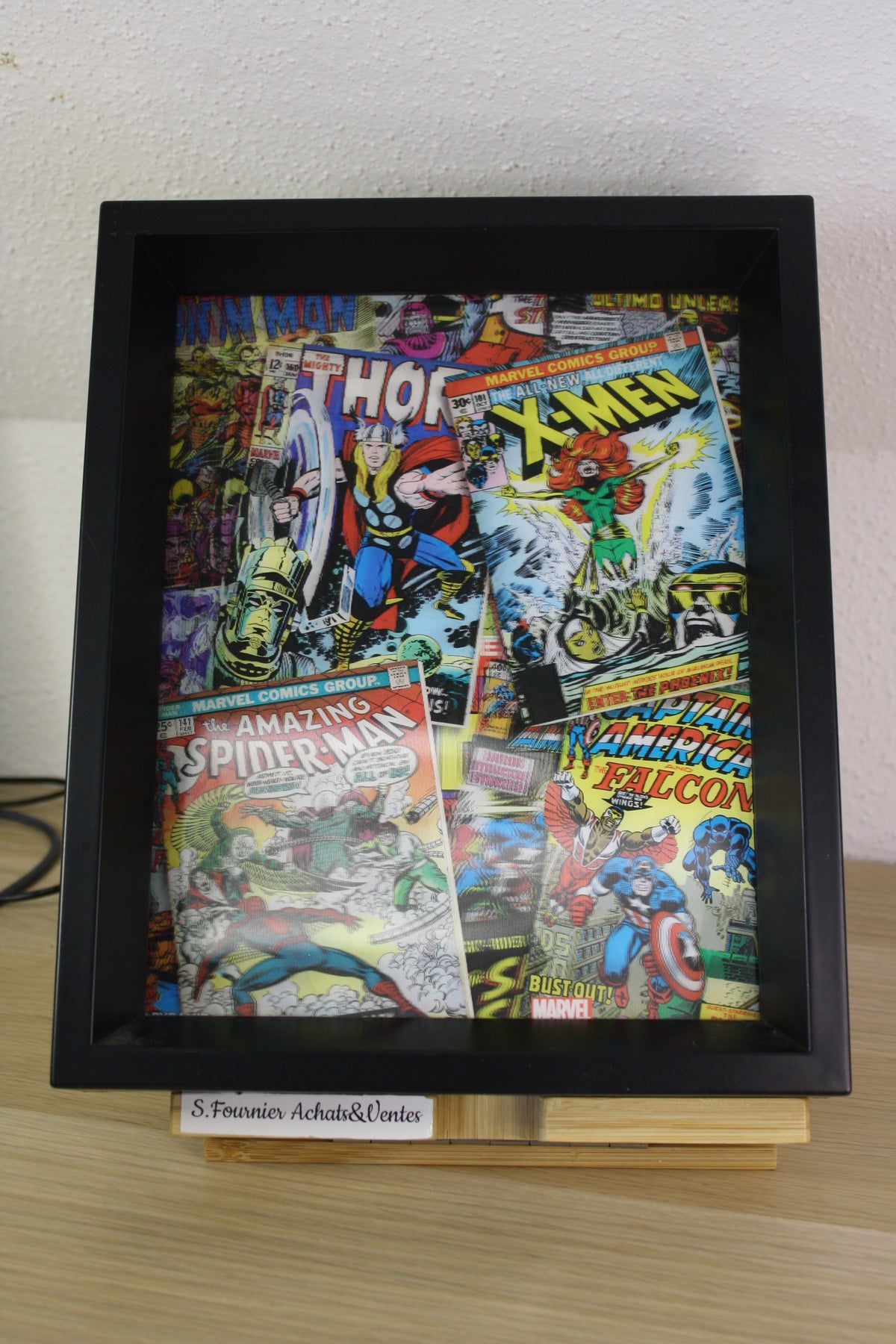 3 cadres effet 3D – Marvel –  – Marvel – Objet dérivé –