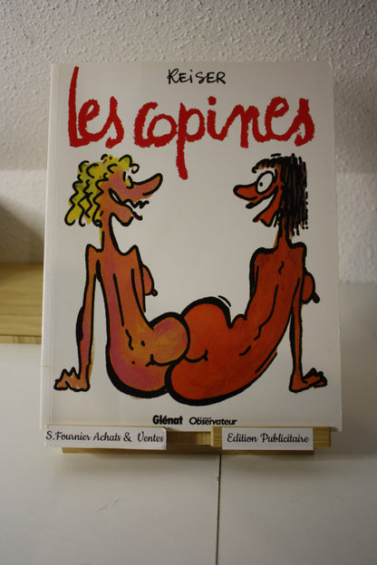 Les Copines – - Reiser – Glénat - Publicitaire- 2008 - Le nouvel observateur