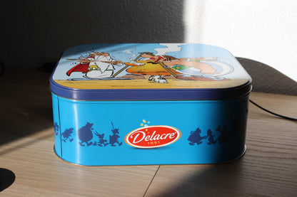 Boîte métal Astérix & Cléopâtre – Astérix – Uderzo Goscinny – Delacre – Objet dérivé – 2014