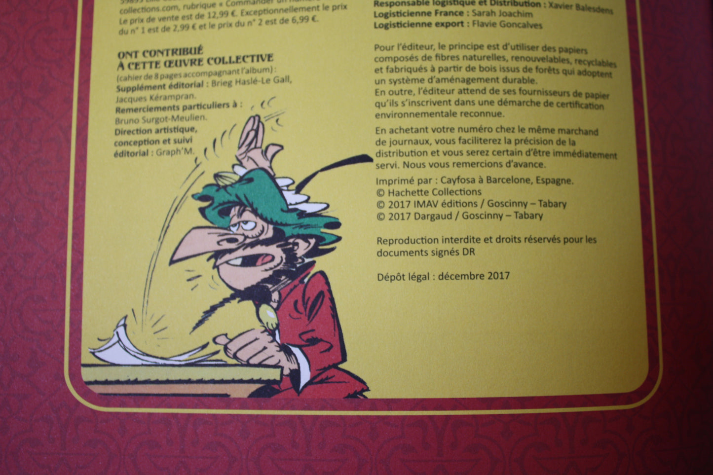 La collection tome1 - Iznogoud –  Goscinny et Tabary – Hachette - Rédition - 2017