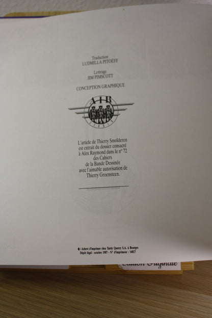 1946 1947 Volume1 – Rip Kirby – Raymond – Glénat – EO – 1987