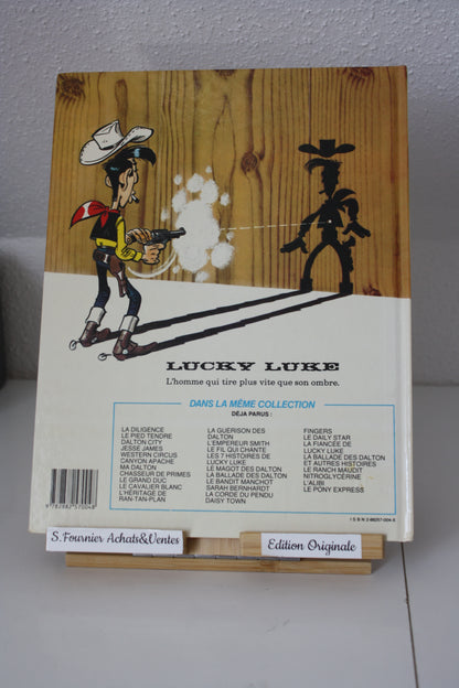 Le Pony Express – Lucky Luke – Morris, Fauche et Léturgie - Dargaud – EO - 1988