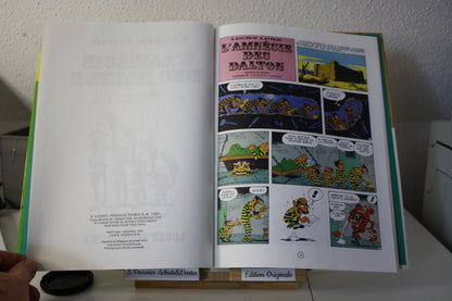L’amnésie des Dalton – Lucky Luke -  Morris, Fauche et Léturgie - Lucky production - EO - 1991 - Abimé