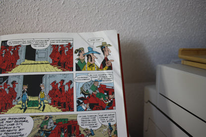 Les dessous de la Création la Diligence/Le pied tendre – Lucky Luke – Caroline Richter bonini - Edition Atlas – Réédition - 2009 + ex libris