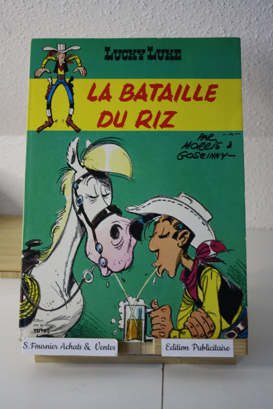 La Bataille du riz – Lucky Luke – Morris et Goscinny - Dupuis - Publicitaire - 1972 - Total