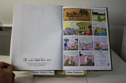 La Diligence – Lucky Luke – Morris et Goscinny - Lucky comics - Publicitaire- 2011 - Sud Ouest, L’éclair…