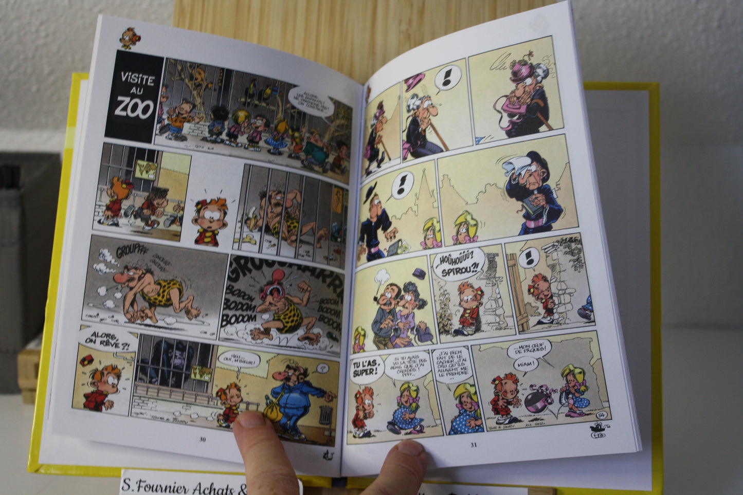 J’ai fait une bêtise ? – Le petit spirou - tome et janry - Dupuis - Publicitaire - 2010 – Total