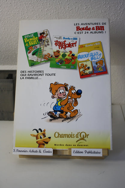Faut rigoler – Boule et Bill - Roba - Dargaud - Publicitaire - 1997 – Chamois d’or