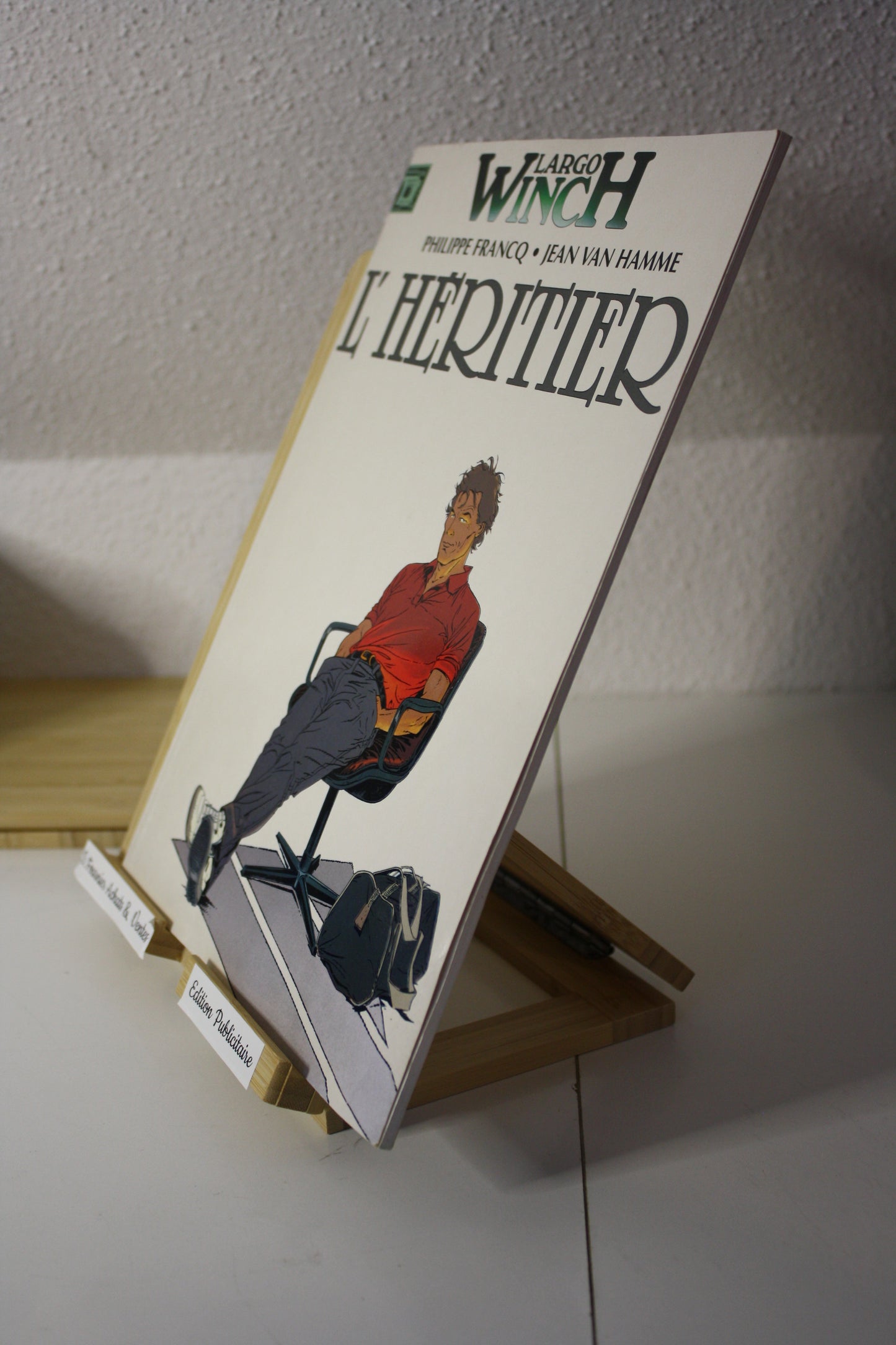 L’héritier – Largo Winch – Francq et Van Hamme - Dupuis - Publicitaire – 1999 - Kodak