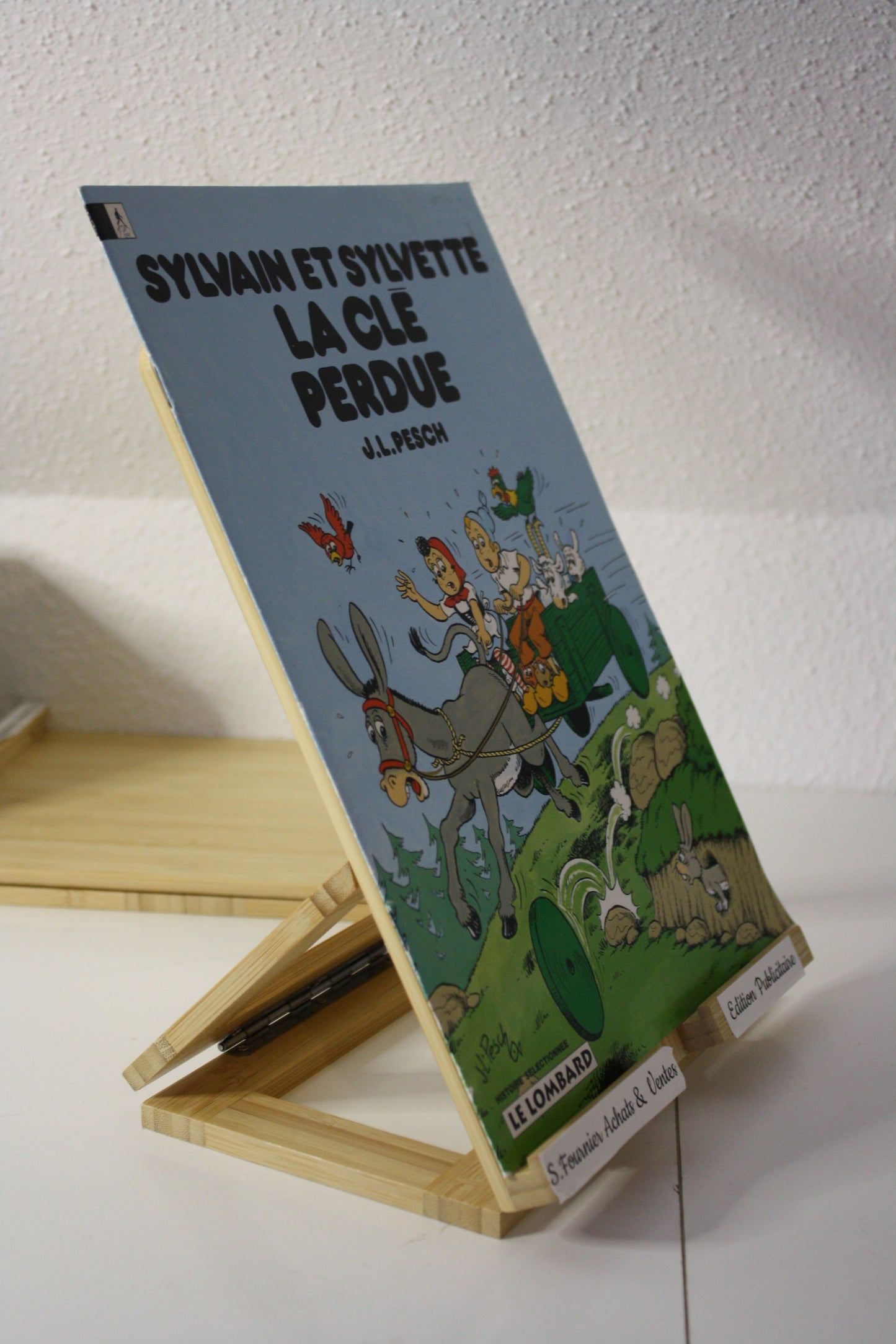 La cle perdue – Sylvain et Sylvette – Pesch - Le lombard - Publicitaire - 1994 - Chamois d'or