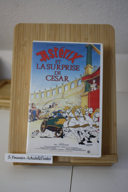 La surprise de César – Astérix – Goscinny Uderzo - Albert René - Objet dérivé - 1993 - Cassette VHS