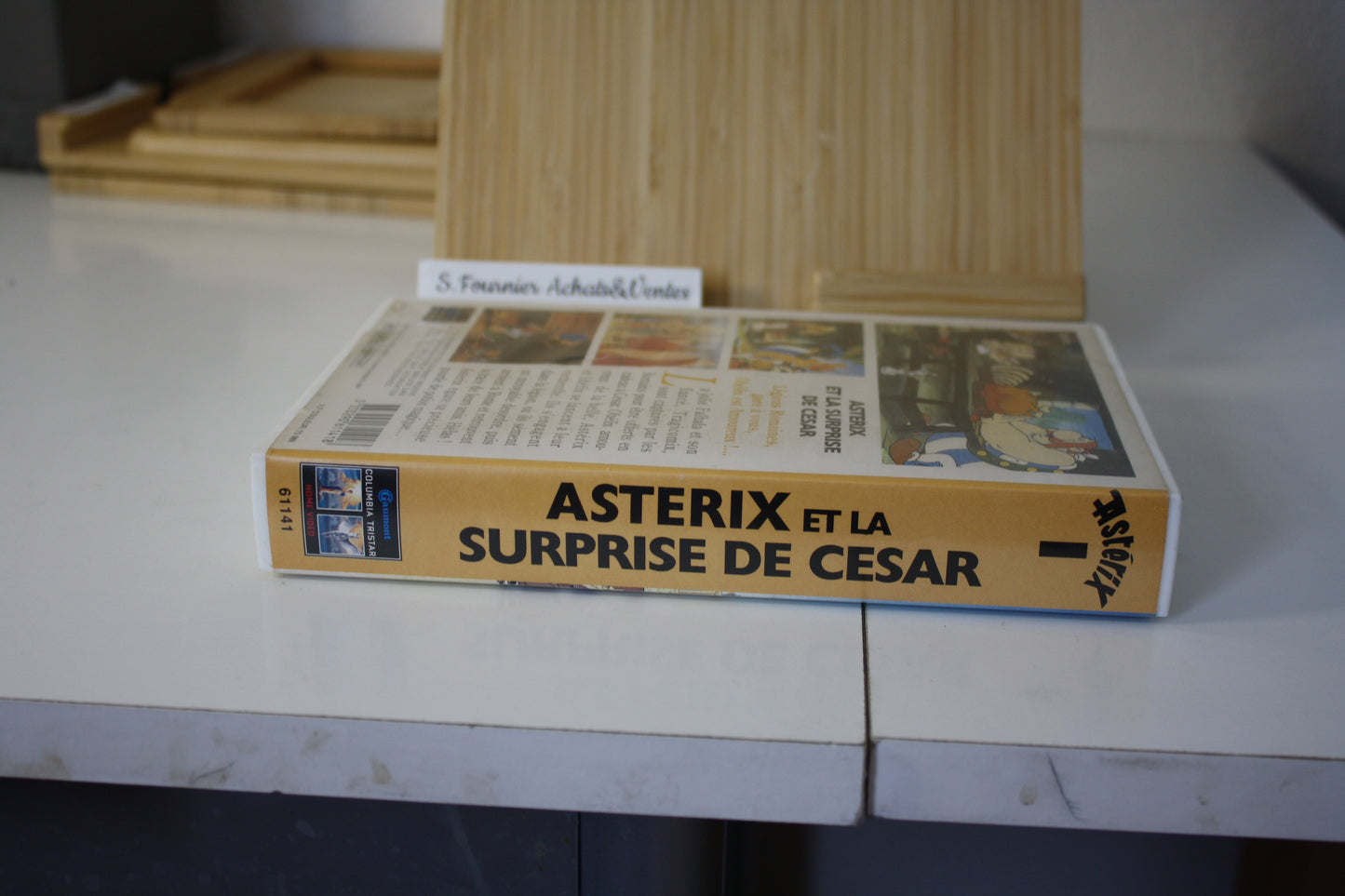 La surprise de César – Astérix – Goscinny Uderzo - Albert René - Objet dérivé - 1993 - Cassette VHS