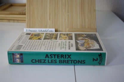 Asterix chez les bretons – Astérix – Goscinny Uderzo - Albert René - Objet Dérivé - 1993 - Cassette VHS