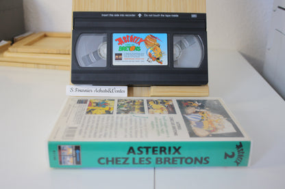 Asterix chez les bretons – Astérix – Goscinny Uderzo - Albert René - Objet Dérivé - 1993 - Cassette VHS