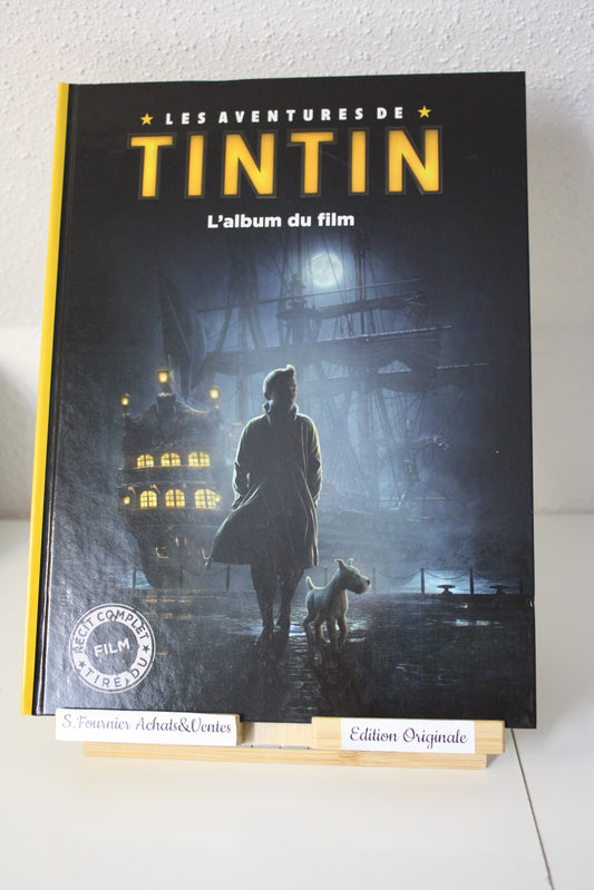 L’album du film – Tintin - - France Loisir - Réédition – 2011 - Abimé