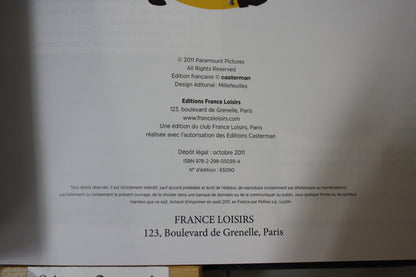 L’album du film – Tintin - - France Loisir - Réédition – 2011 - Abimé