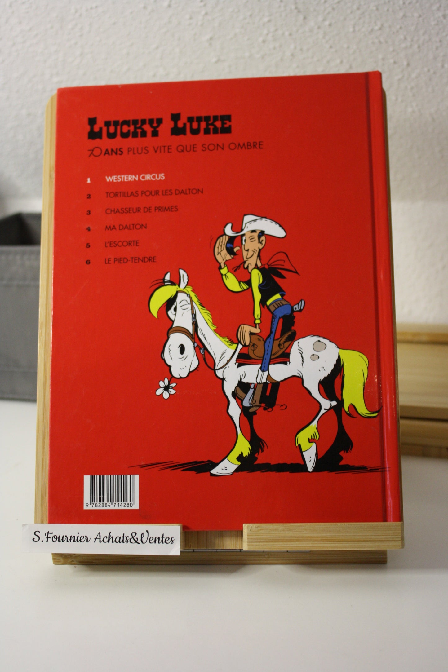 Western Circus – Lucky Luke – Morris - Journaux du Sud Ouest - Publicitaire - 2016 - 70 ans