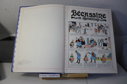 Bécassine en apprentissage – Bécassine – Pinchon et Caumery –  éditions Gautier Langeureau - Réédition - 1980