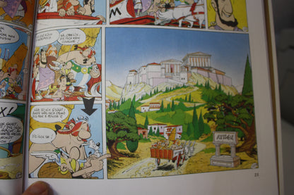 De Asterix an de olympische spieller  – Astérix – Goscinny Uderzo - Dargaud - Réédition  – 1996 - en Alsacien
