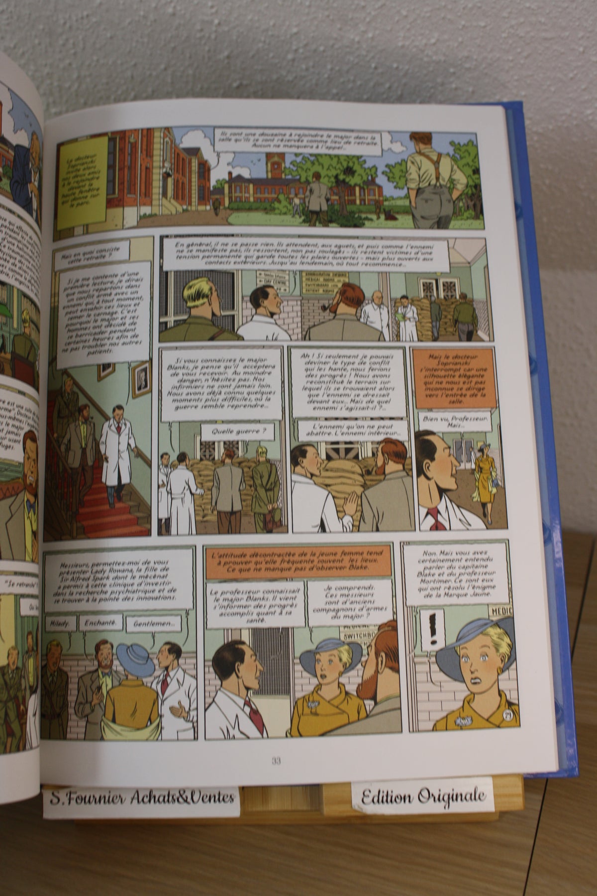 L’onde Septimus – Les aventures de Blake et Mortimer – Dufaux Aubin Schréder – Blake et Mortimer – EO – 2013