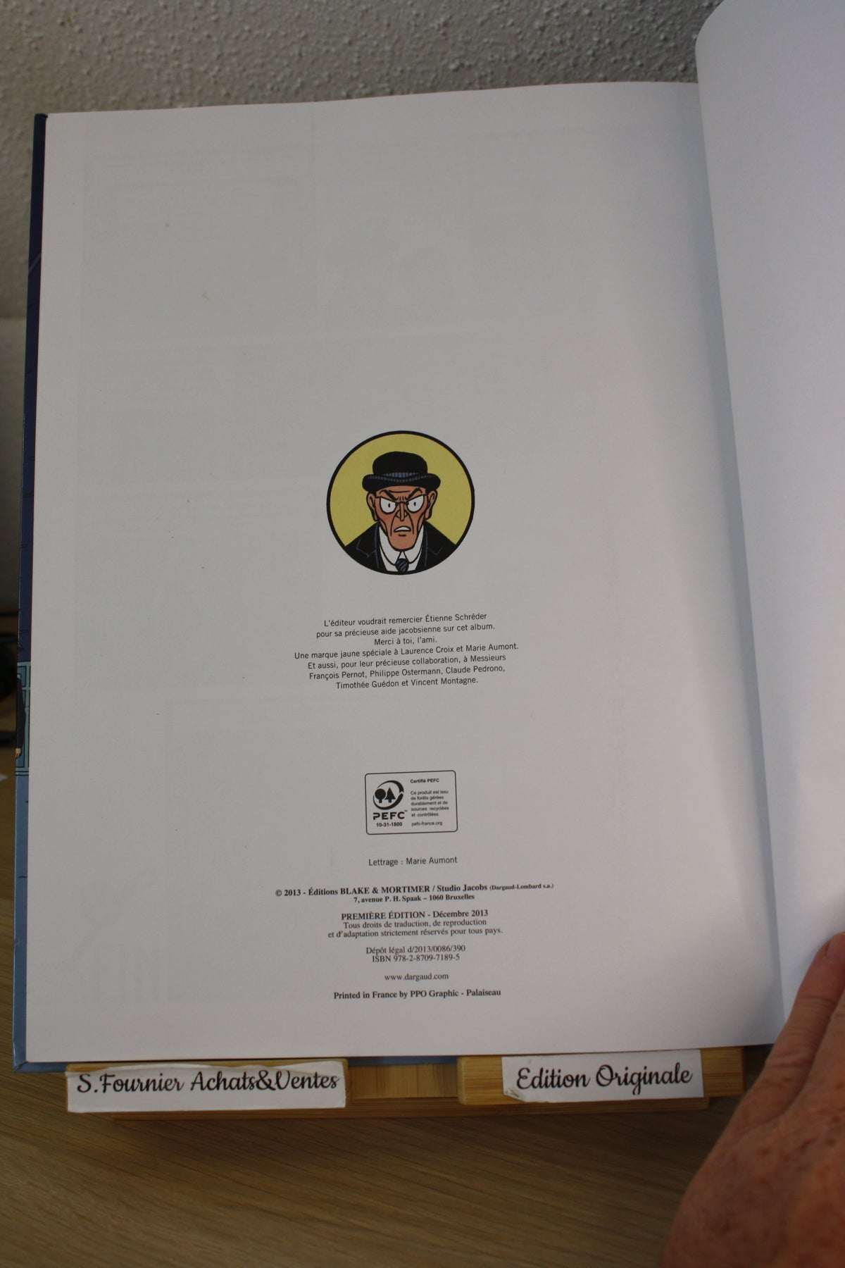 L’onde Septimus – Les aventures de Blake et Mortimer – Dufaux Aubin Schréder – Blake et Mortimer – EO – 2013