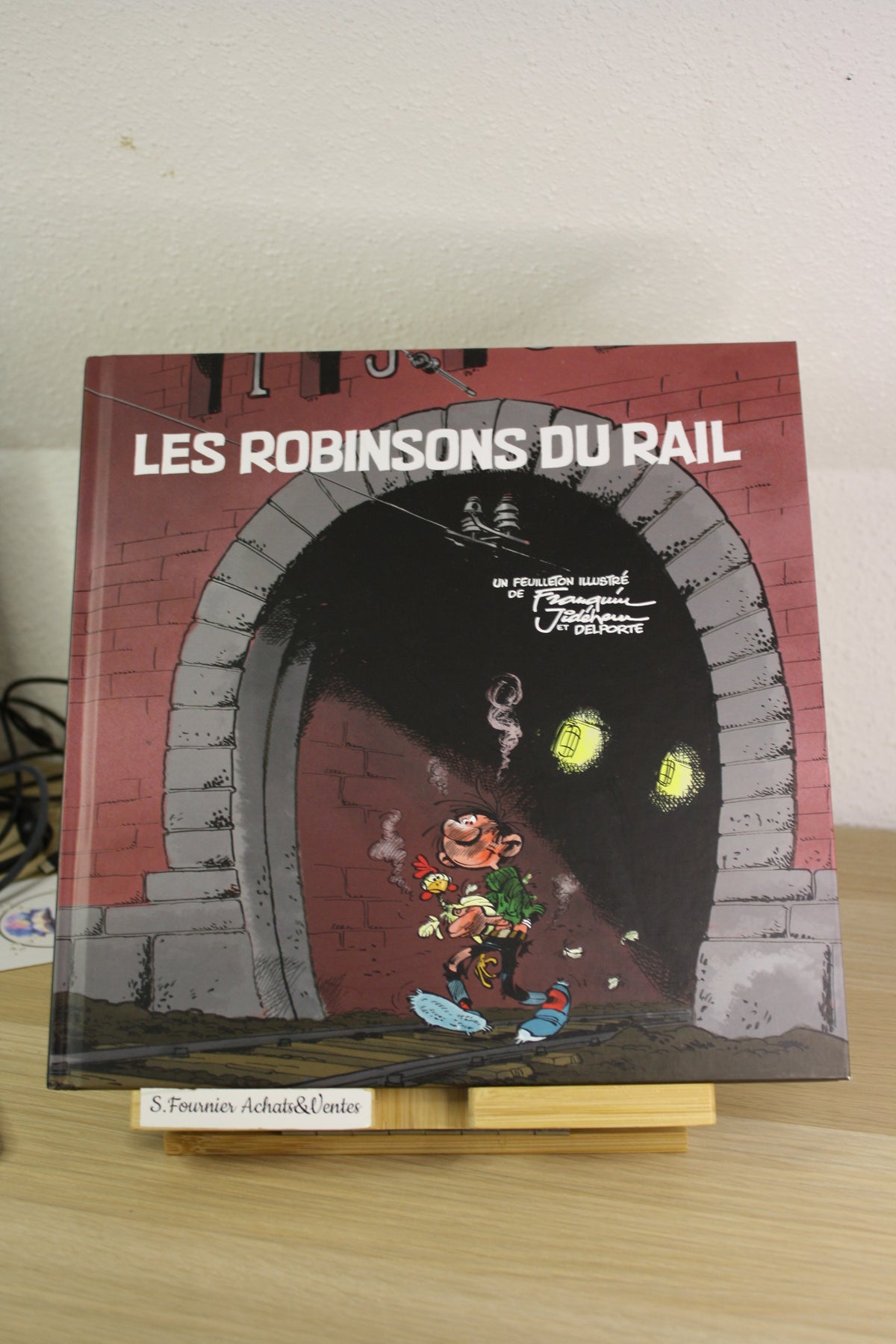 Les robinsons du rail – Gaston Spirou Fantasio – Franquin Jidéhem – Dupuis – HC – 2015