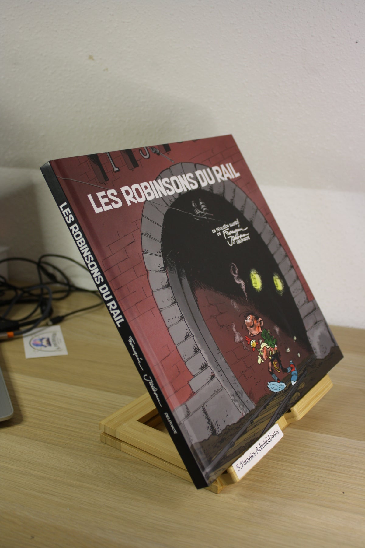 Les robinsons du rail – Gaston Spirou Fantasio – Franquin Jidéhem – Dupuis – HC – 2015