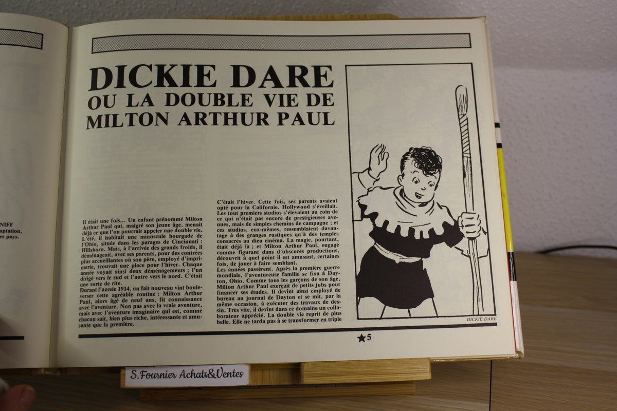 1933/1934 Volume1 – Dickie Dare – Caniff – Futuropolis – EO – 1983