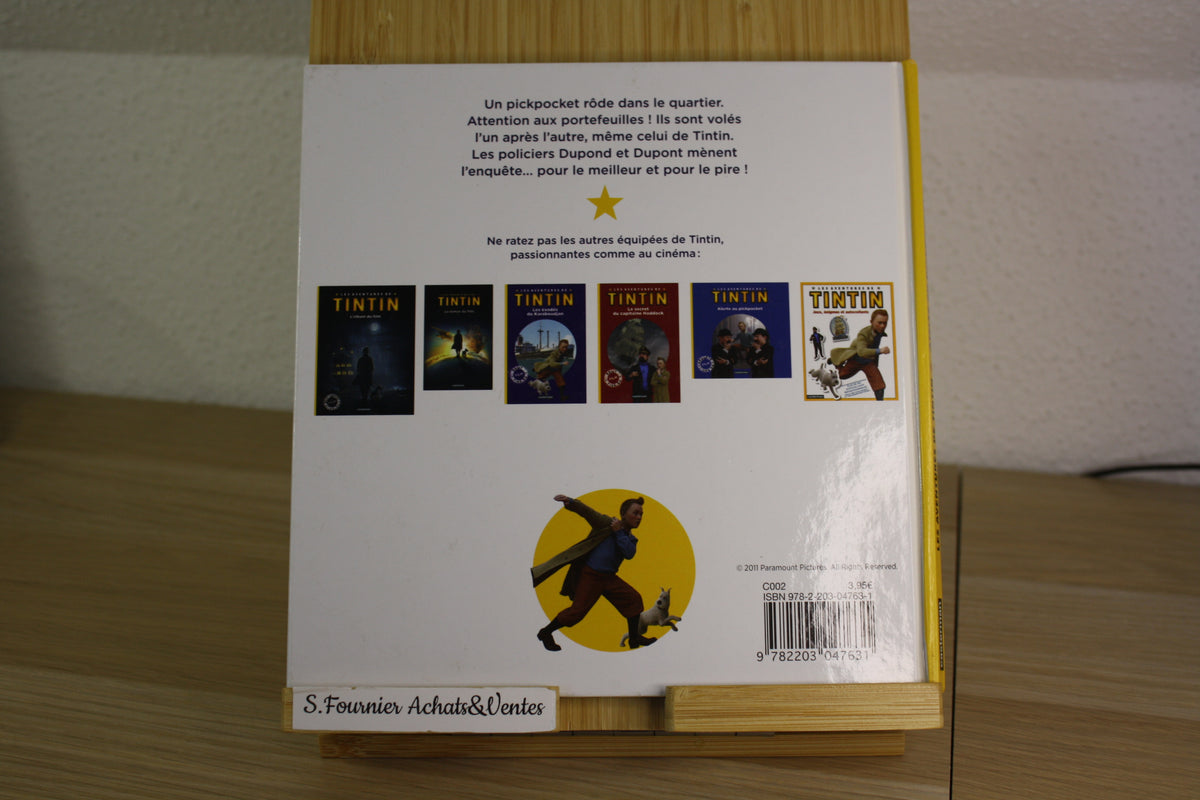 Alerte au Pickpocket – Les aventures de Tintin – Hergé – Casterman – EO – 2011