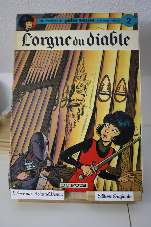 L’orgue du diable – Yoko Tsuno – Roger Leloup – Dupuis - EO – 1973
