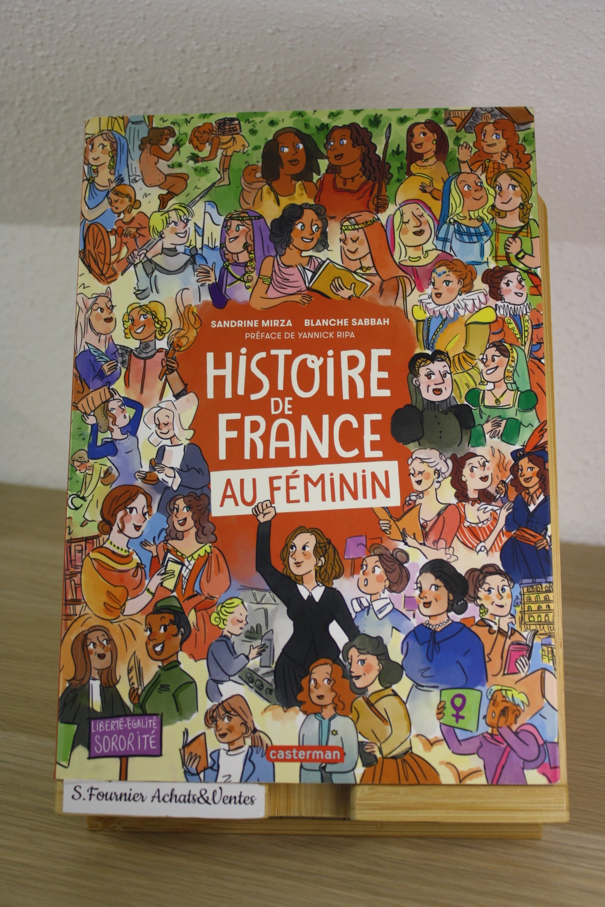 Histoire de France au féminin – – Mirza Sabbah – Casterman – Réédition – 2024