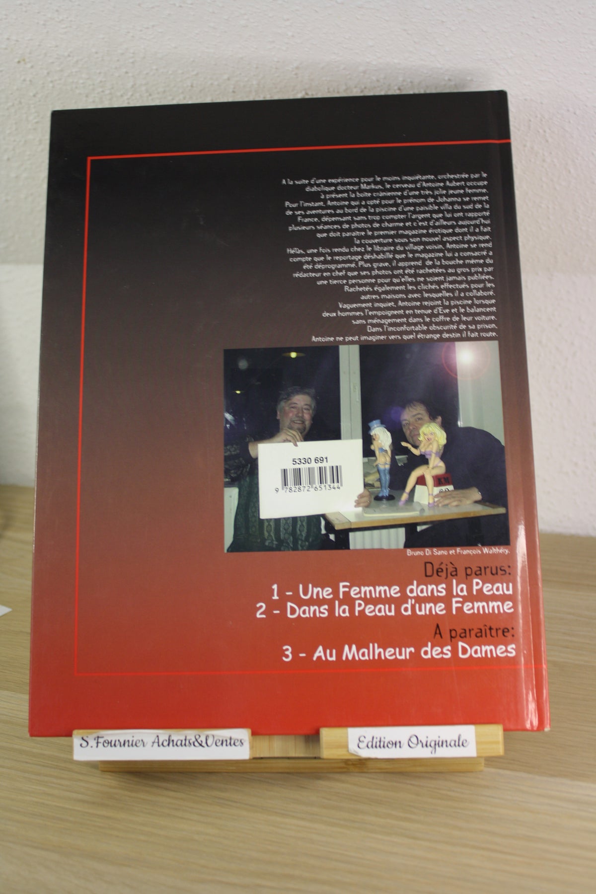 Dans la peau d’une femme – Une femme dans la peau – Walthéry Di.sano – Joker edition – EO – 2001