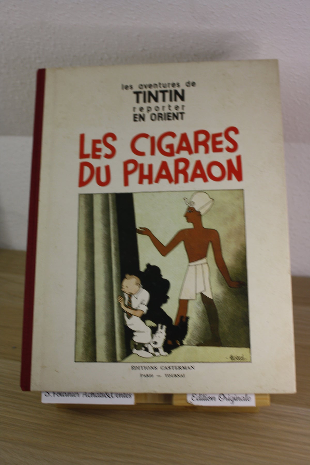 Facsimilé Les cigares du pharaons – Les aventures de Tintin – Hergé – Casterman – Facsimilé – 1984