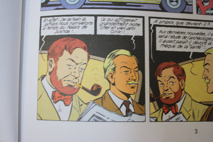 L’affaire du collier – Blake et Mortimer – Edgar P. JAcobs -éditions Delvilles- Publicitaire – 1999 - ESSO