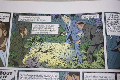 L’affaire du collier – Blake et Mortimer – Edgar P. JAcobs -éditions Delvilles- Publicitaire – 1999 - ESSO