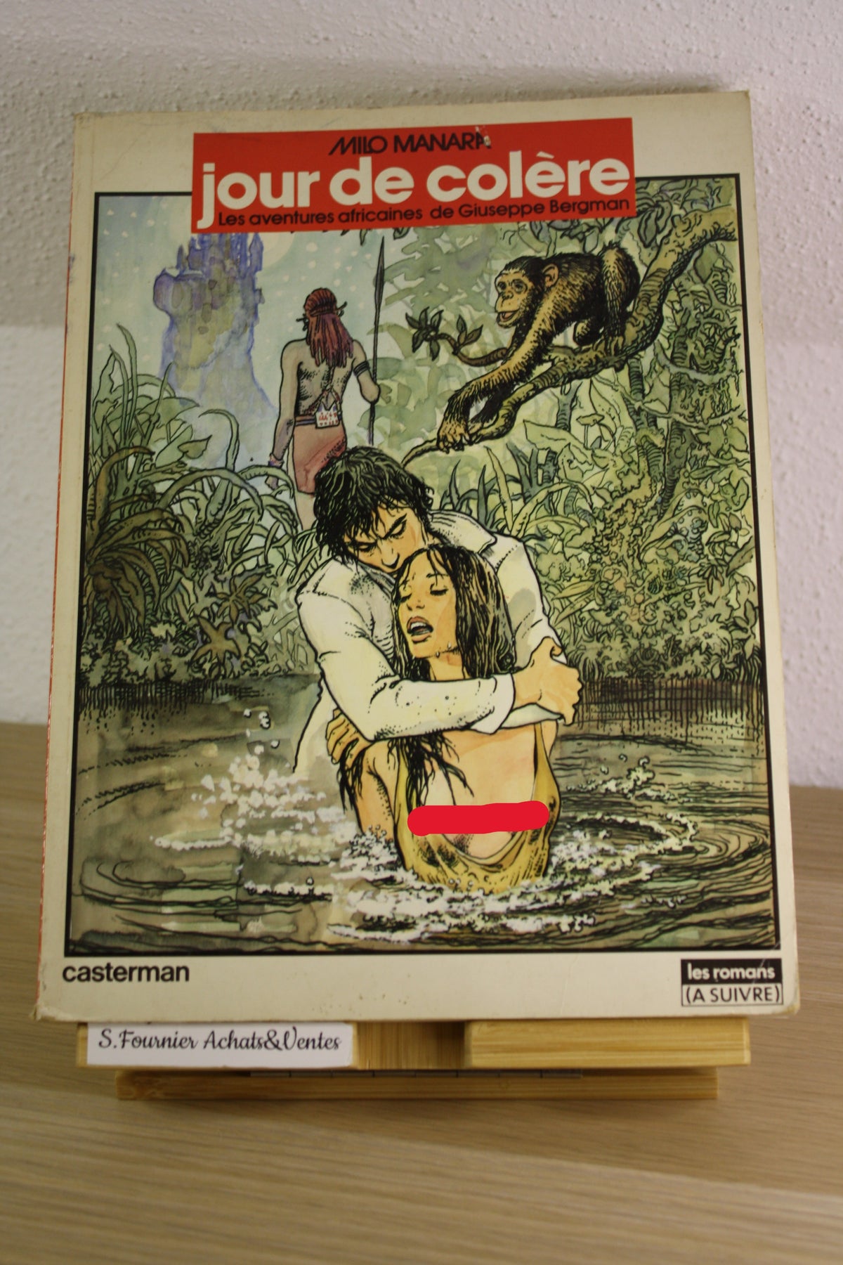 Jour de colère – Giuseppe Bergman – Manara – Les romans (a suivre) – Réédition – 1985 - ADULTE