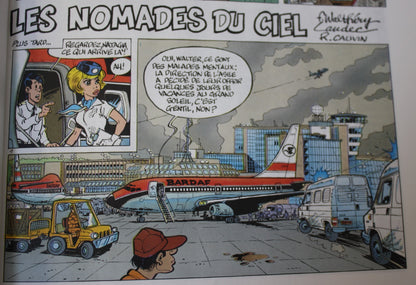 Les nomades du ciel – Natacha – Walthéry, Laudec et Cauvin - Dupuis - EO – 1988