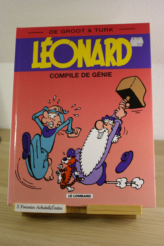 Compile de génie – Léonard – Dee Groot Turk – Le Lombard – Publicitaire - 2000