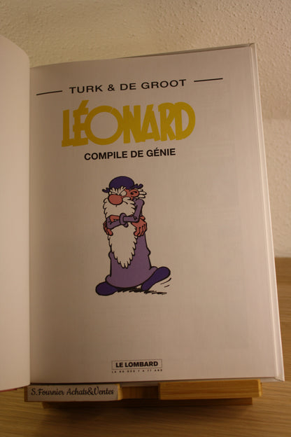 Compile de génie – Léonard – Dee Groot Turk – Le Lombard – Publicitaire - 2000