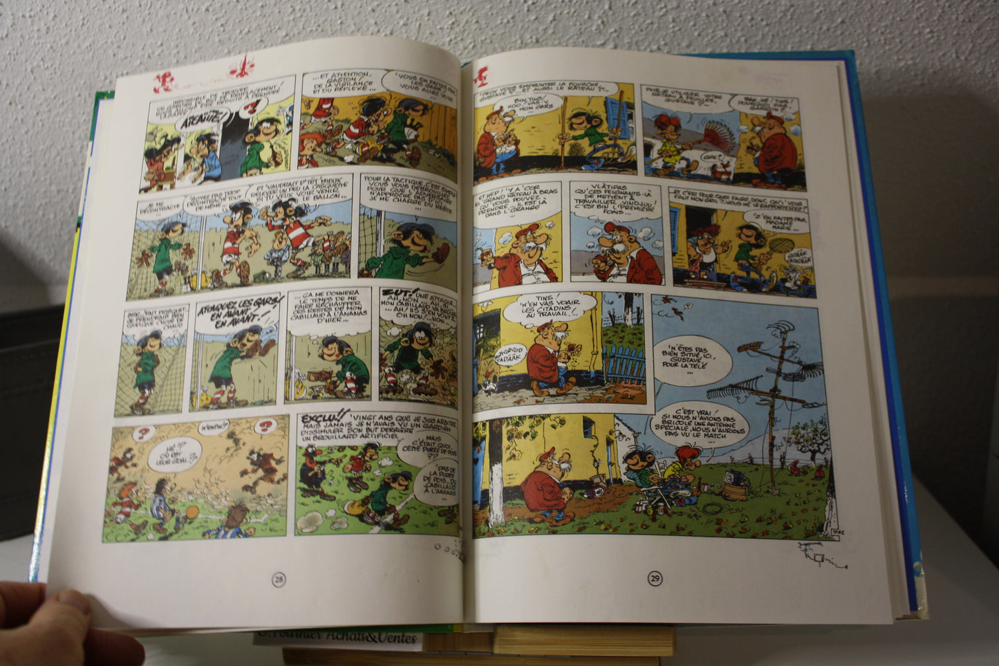 Gaffes, Bévues et Boulettes – Gaston – Franquin – Dupuis - Réédition - 1986